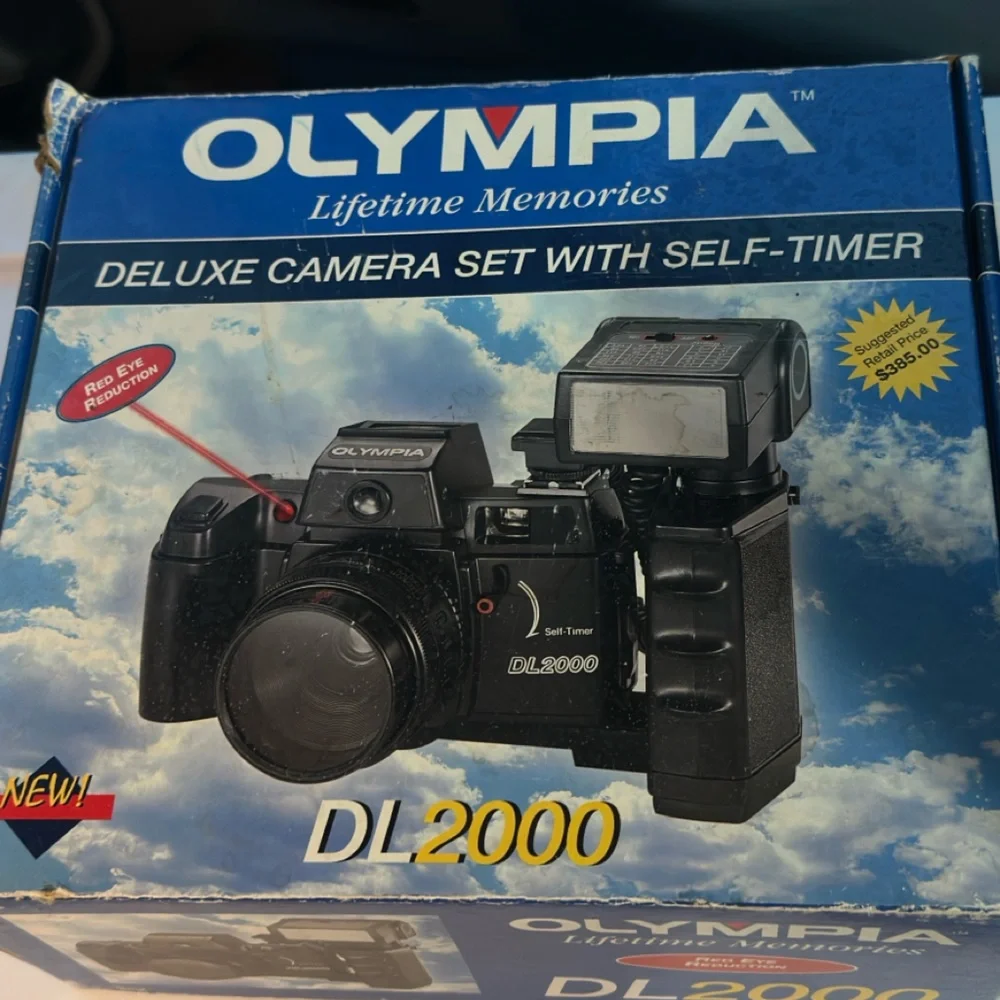 DL2000 Black Camera Set with Self-Timer